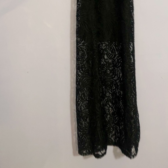 Black Mesh Highlow Sundress - Picture 4 of 4